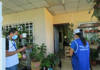 Siguen intensificando las acciones para el combate del virus en las comunidades.