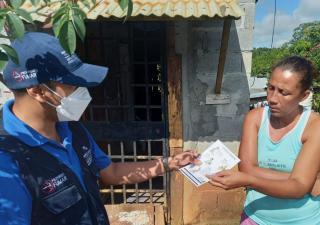 Piden a la población de Panamá Oeste apoyar la lucha contra el dengue