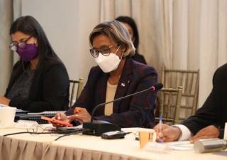 Ministra encargada de Salud, Ivette Berrío participó en comitiva gubernamental de reunión de la FAO