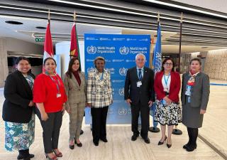 Panamá aborda estrategias para atención integral de la niñez, adolescente y mujeres en la 76° Asamblea Mundial de la Salud