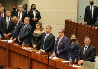 Ministro y viceministra de salud participaron de la presentación del informe de gestión por parte del presidente de la República