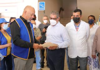 Ministro de Salud da seguimiento a compromisos acordados en el Hospital Nicolás A. Solano