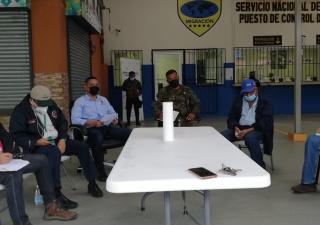 Autoridades en la provincia de Bocas del Toro unen criterios para logística de entrada a los extranjeros 