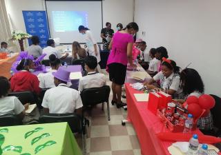 Centro de salud integral del adolescente cierra con jornada educativo de salud y juegos didácticos