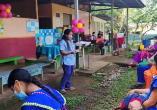 Imparten docencia sobre la lactancia materna en Llano del Ñopo