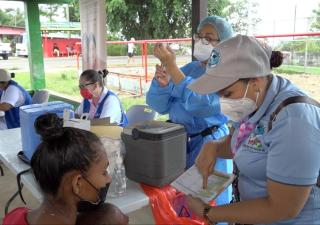 Feria de Salud en el corregimiento de la 24 de Diciembre 