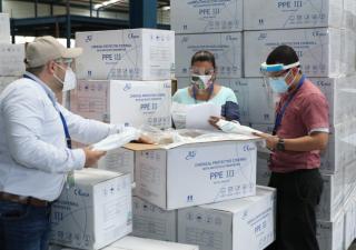 Continúa distribución de equipos e insumos en los hospitales a nivel nacional