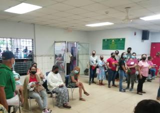 Docencia sobre COVID-19  en instalaciones de salud de Panamá Oeste