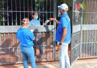 Realizan barrido en la comunidad de Ciudad del Futuro en Arraiján 