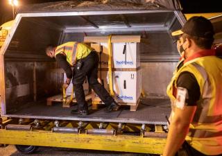 Séptimo lote de vacunas con 70,200 dosis llega a Panamá