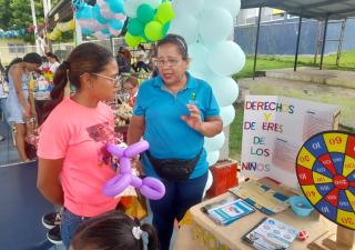 Feria de salud en Coloncito del distrito de Chame