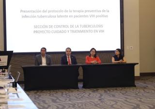 Presentan protocolo de terapia preventiva por infección de tuberculosis en pacientes con VIH