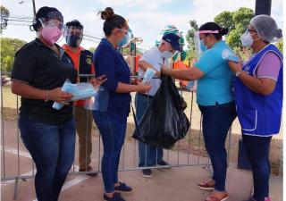 Estrategias de promoción se mantienen con distribución de insumos de protección  
