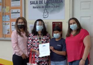 Minsa entrega certificación de sala de lactancia materna