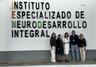 La primera dama de la República visita el Instituto Especializado de Neurodesarrollo Integral