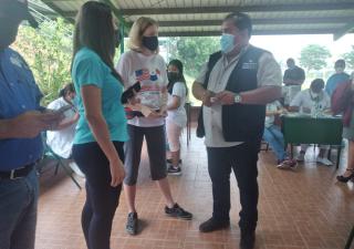 Exitosa jornada de vacunación por barrido en Arraiján    