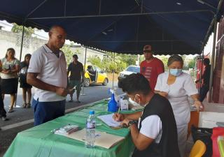 Enfermería regional continúa las jornadas de vacunación en los corregimientos