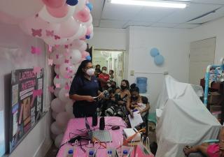 Cierre de la semana mundial de "La Lactancia Materna" en Panamá Oeste