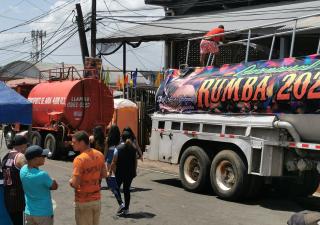 Inspecciones por parte de Salud Pública en las actividades del tercer día del carnaval en Panamá Oeste
