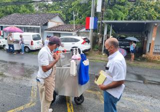 Operativos de verificación en puestos ambulantes 