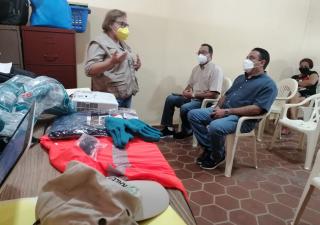 Minsa promueve manejo adecuado de desechos electrónicos en vertedero municipal de Chitré 