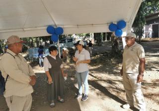 En Herrera se inspecciona sitios de retiros espirituales