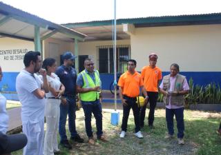Evalúan  Infraestructura del Centro de Salud de Río de Jesús en la provincia de Veraguas.