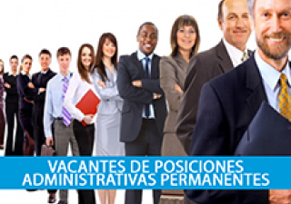 Vacante de Posiciones Administrativas Permanente