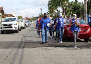 San Miguelito realiza barrido de hisopados en Villa Lucre