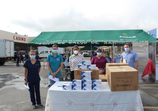 Regional de San Miguelito recibe donación