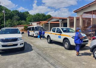 Realizan operativo contra dengue y COVID en Rufina Alfaro