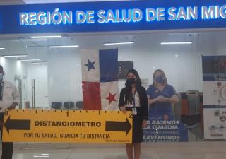 Autoridades de salud en San Miguelito instan a la población a mantener las medidas de bioseguridad,  ante aumento de casos de Covid-19