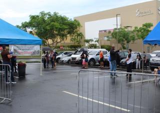 Salud continúa realizando hisopados en Metro mall en San Miguelito