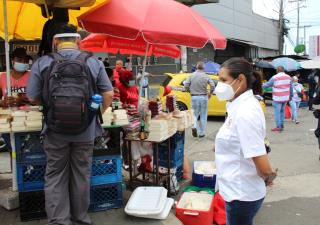 Realizan operativo a establecimientos y puestos de ventas de quesos en San Miguelito