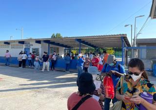 San Miguelito inicia segunda dosis a personas con discapacidad