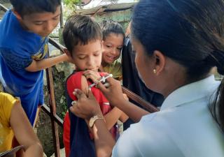 Aplican más de dos mil dosis en semana de vacunación de la Américas en San Miguelito