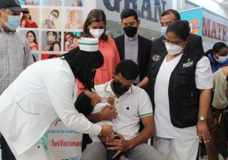 Arranca semana de la vacunación de las Américas en el distrito de San Miguelito