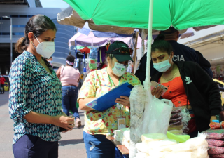 Realizan operativo de vigilancia y control a vendedores ambulantes en San Miguelito