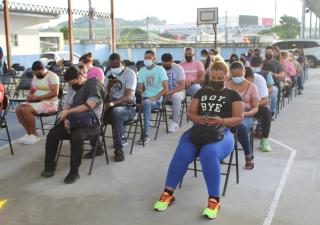 Mas de 47 mil personas inmunizadas en San Miguelito en 2 días
