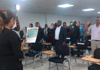 Juramentan juntas directivas de comités de Salud en San Miguelito