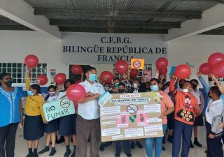 Conmemoran Día Mundial sin tabaco en San Miguelito 