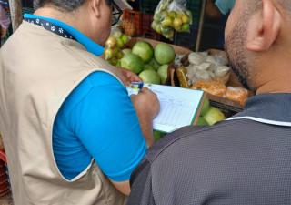 La Región de Salud Panamá Oeste realiza operativo en locales del distrito de La Chorrera