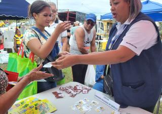 Minsa participa con servicios de salud en Agro feria en la 24 de Diciembre 