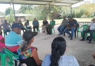 Región de Salud de Colón orientan a miembros de las JAAR en Lago Gatún