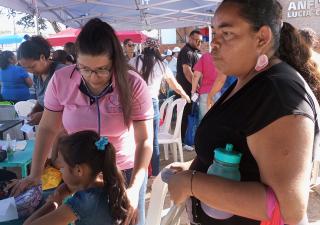 Minsa ofrece servicios de salud en feria interinstitucional en La Chorrera