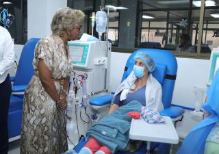 Ampliación de la sala de hemodiálisis es inaugurada en el HST