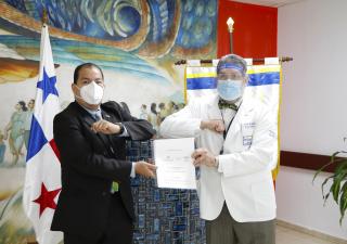 Hospital San Miguel Arcángel recibe manual de funciones y organización 