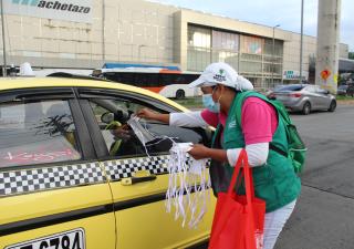 San Miguelito apoya “Pilla tu mascarilla”