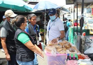 Realizan operativo a vendedores ambulantes en San Miguelito