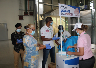 San Miguelito realiza distribución de mascarillas y operativo de control sanitario.